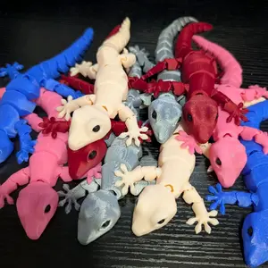 articulated gecko fidget toy mystery pull