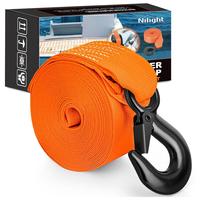 2in x 20ft Boat Trailer Winch Strap