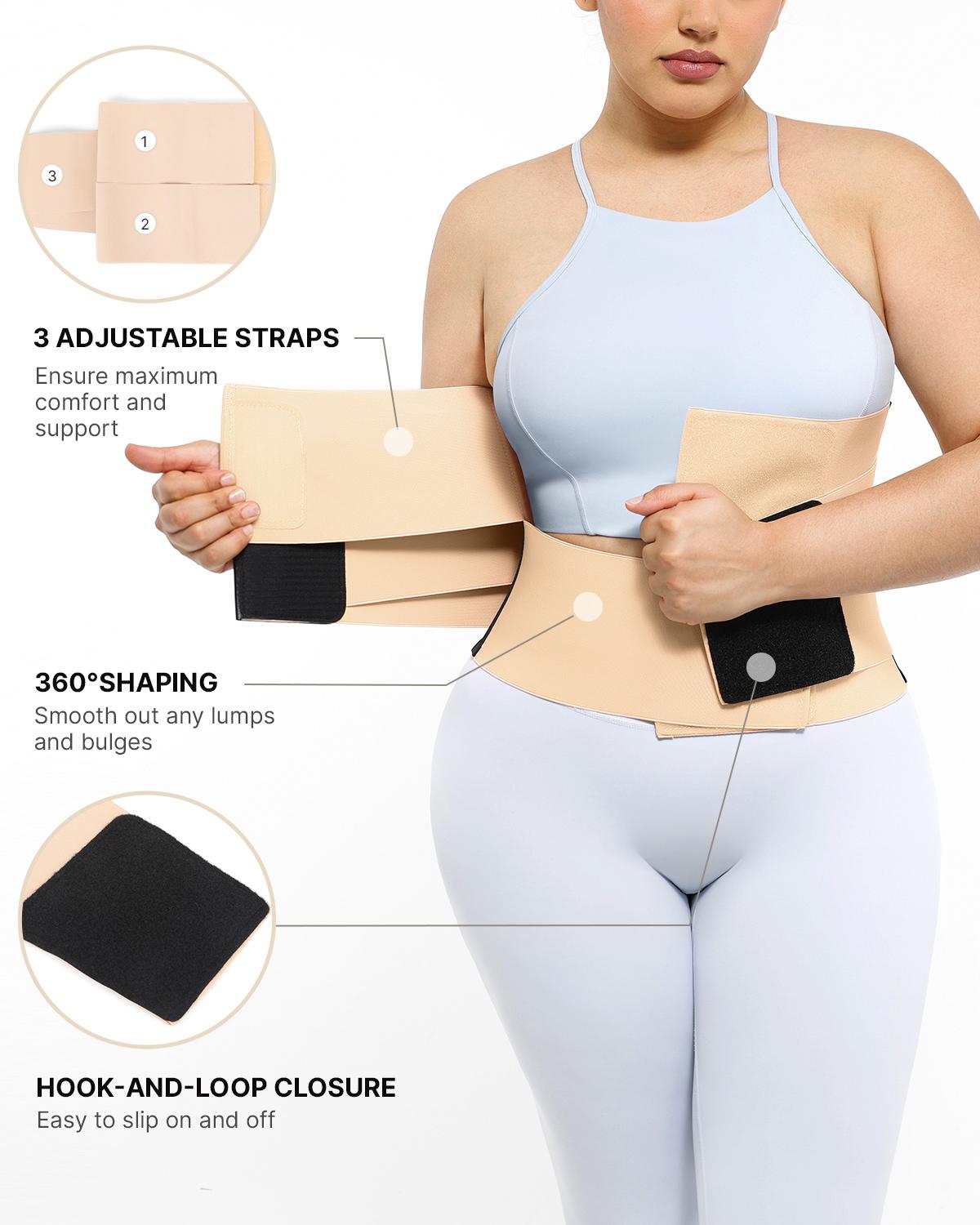 Shapellx NeoSweat Triple Constricting power Latex Waist Trainer Segmented Workout Shapewear Belts Sales