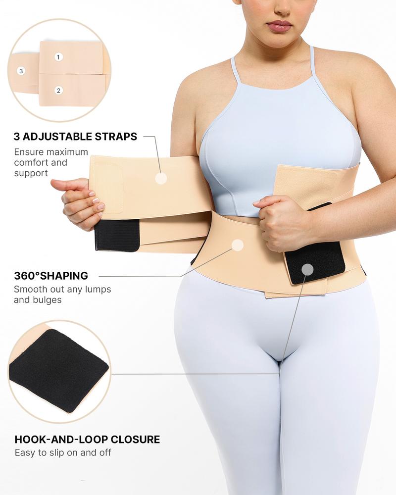 Shapellx NeoSweat Triple Constricting power Latex Waist Trainer Segmented Workout Shapewear Belts Sales