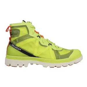 Palladium Mens Travel Lite Plus Adv Round Toe Lace Up Casual Boots Ankle - Green