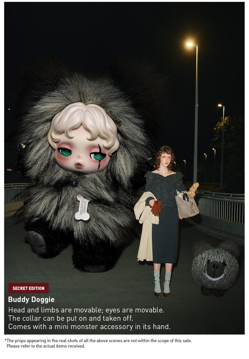 [Spanish] – SKULLPANDA You Found Me! Series – Colgante de Muñeco de Peluche