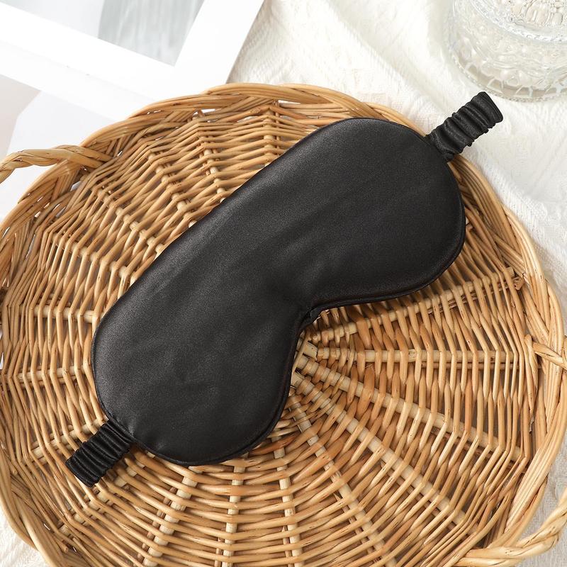 AWAYTR Satin Bonnet for Women Silk-Like Bonnets for Sleeping Curly Hair Bonnets with Tie Band Double Layer Sleep Cap and Eye Mask 2Pcs/Set TikTokShopBlackFriday