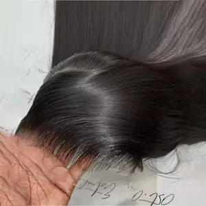 LOOKEYEME 180% Pre Bleached 13x6 HD Lace Front Wig 34 inch Glueless Straight Human Hair Pre Plucked Brazilian Hair for Women