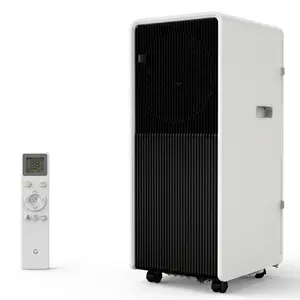 14,000 BTU Portable Air Conditioner, 3-in-1 Quiet AC Unit with Fan & Dehumidifier, Covers Large Rooms Up to 750 Sq.Ft, Standing Floor Cooling System with Remote Control & 24H Timer, for Bedroom, Black