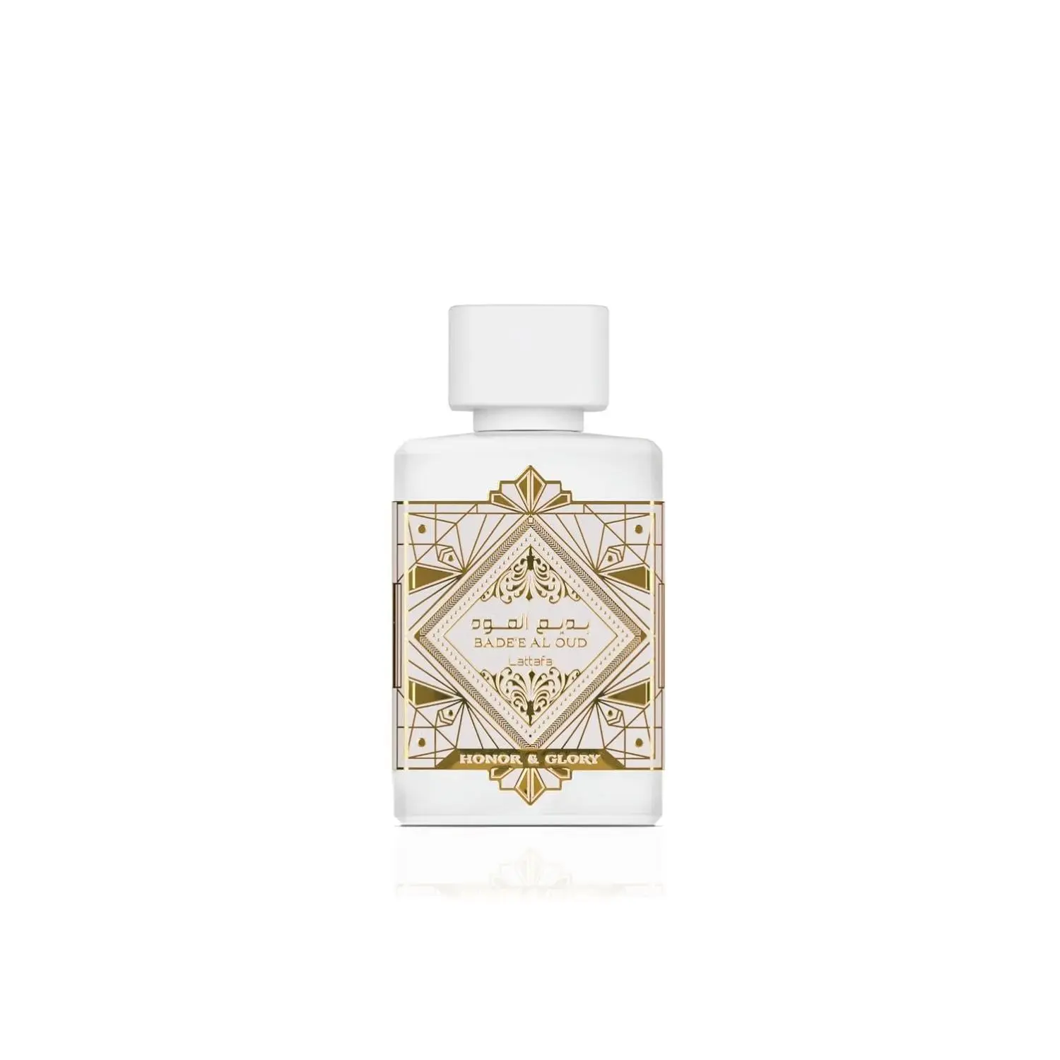 Lattafa Bade'e Al Oud Honor & Glory Eau de Parfum 3.40 Ounce / 100 ml - Fruity, Vanilla, Warm Spicy, Woody - Long-Lasting Unisex Fragrance Floral Scents Perfume  Arabian Fragrance Aromatic Woody Fragrance Floral Oriental Fragrance