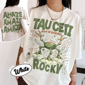 Rocky Amaze Amaze Amaze T-Shirt, Hail Mary Book Shirt, Retro Alien Tee, Sci Fi Lovers Gift