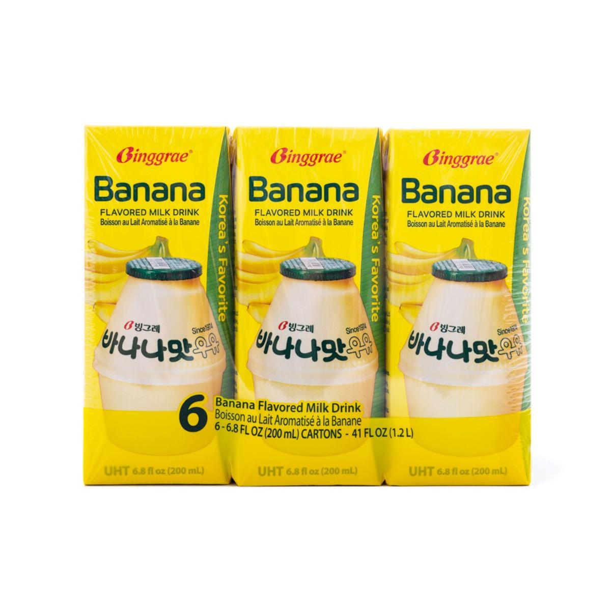 Buldak Carbonara Meal Pack (Samyang Buldak Carbonara Ramen, Spam, Seaweed, and Banana Milk）