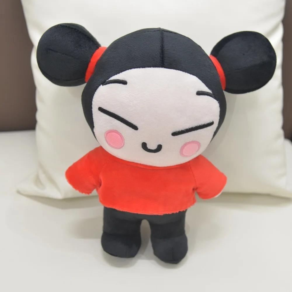 Hot 25cm Pucca Garu Couple Plush Doll Cute Korean Cartoon Stuffed Toy Soft Kawaii Doll Lovers Wedding Gift Home Sofa Decoration