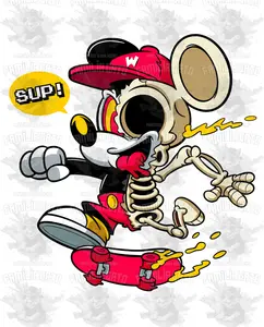 Urban Cartoon 28  DTF Transfer