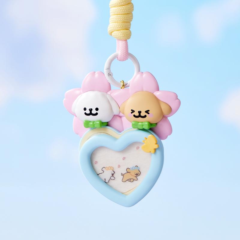 【New Year's gift】Line Art Puppy Blind Box Garden Series Car Pendant - Car Fragrance Figure Mini Figurine New Year's gifts and Black Friday