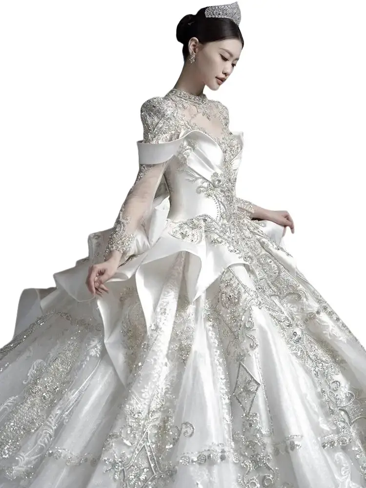 THE DRESS THAT STARTS IT ALL Luxury Wedding Gowns at FACTORY-DIRECT Prices Elegant Timeless Couture Bridal Wear for Weddings & Parties Custom-Made Designs & OEM/ODM Services Fabric Womenswear Dream Elegance  Customized Strap