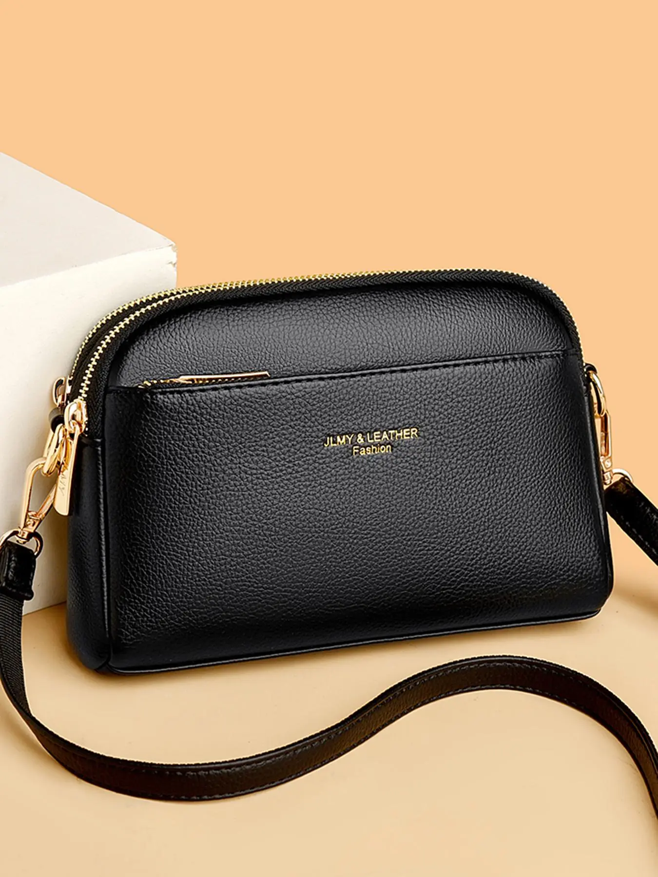 Exquisite Trendy Solid-Color Crossbody Bag for Women, Fashionable Bag, Casual Shoulder Handbag Fashion Satchel for Commuting, Shopping, Parties & Daily Outings, Elegant Commuter Purse