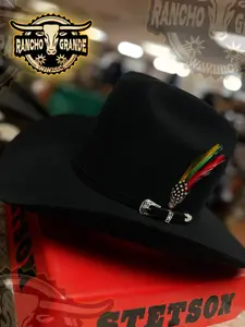 STETSON ORIGINAL PLUMA Tejana, Sombrero , Texana , Straw hat