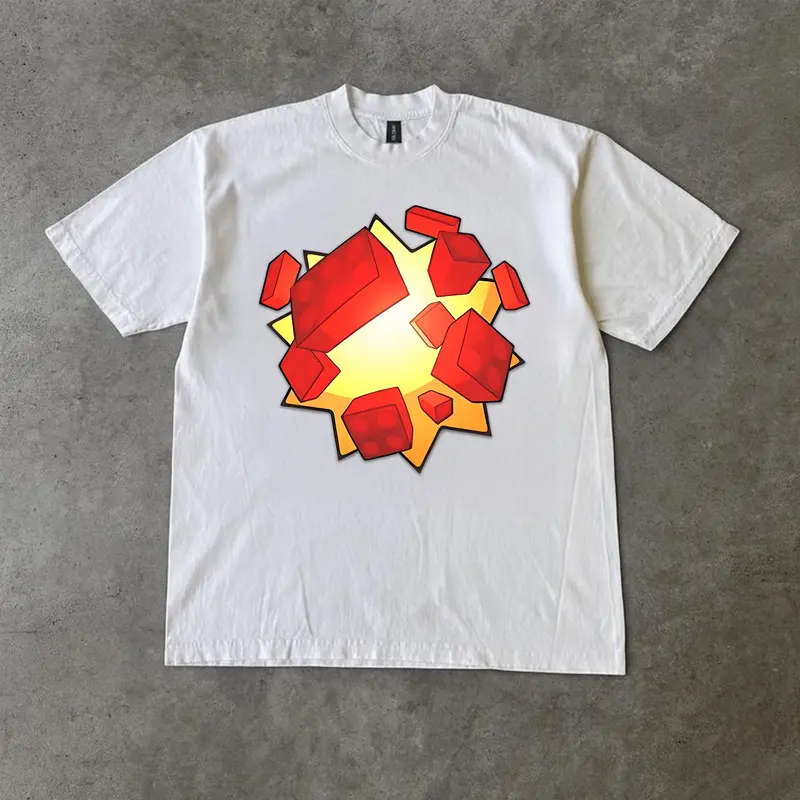 Bloxxer Roblox Y2K Graphic Tee, Unisex Emo Streetwear