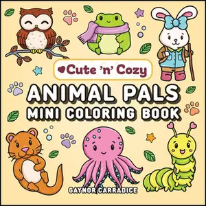 Animal Pals Mini Coloring Book -- Gaynor Carradice, Paperback