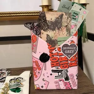 Mafia Blind Date With a Book-Touch her and Die vibes. Mystery book.