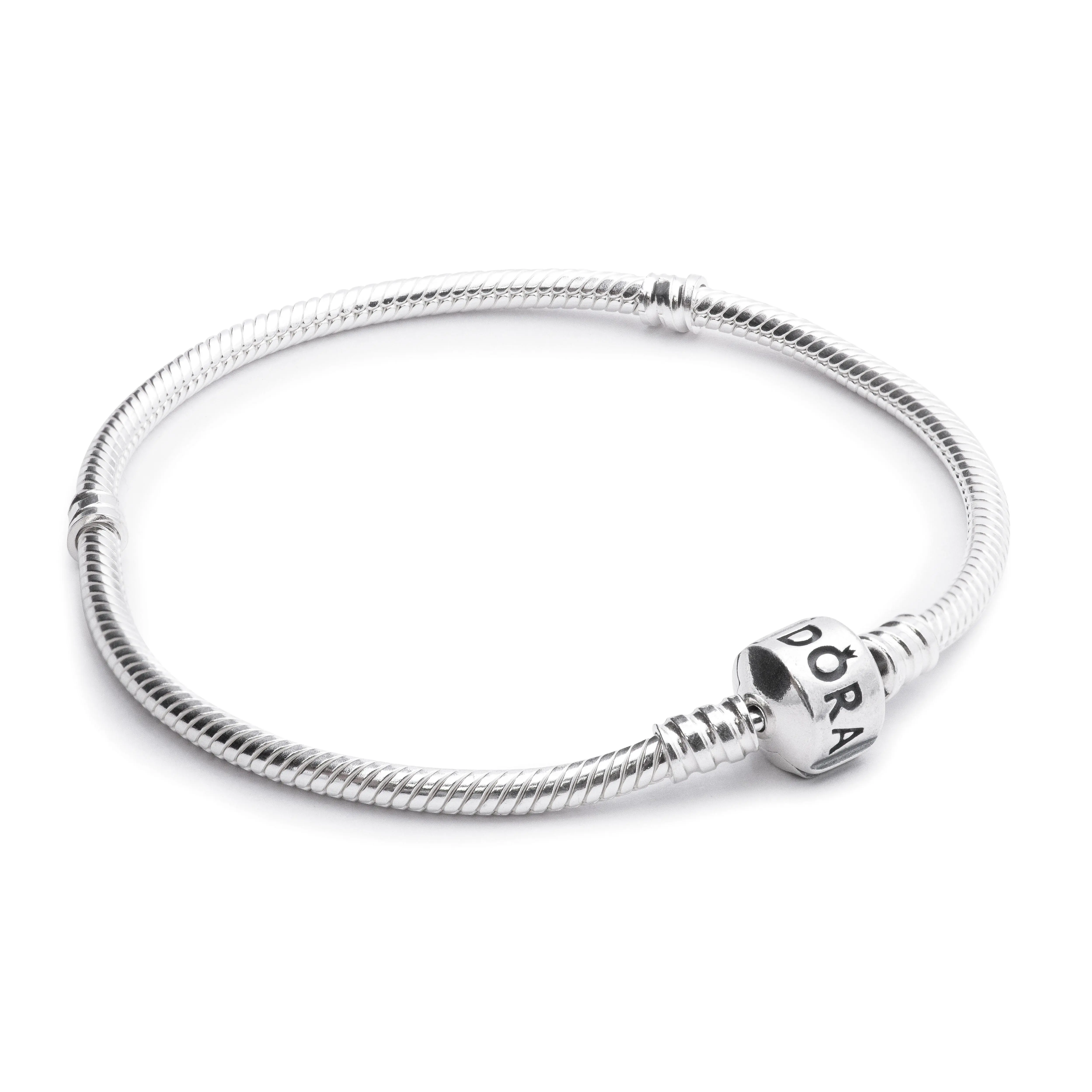 PANDORA Iconic Silver Charm Bracelet, Jewelry for Adults - Bracelet with Charms, Accessories for Women, Gifts for Women - 590702HV-16