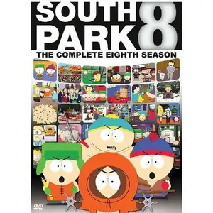 South Park - South Park: The Complete Eighth Season  [DVD Video Disc] Full Frame, Digipack Packaging, Dolby, Sensormatic