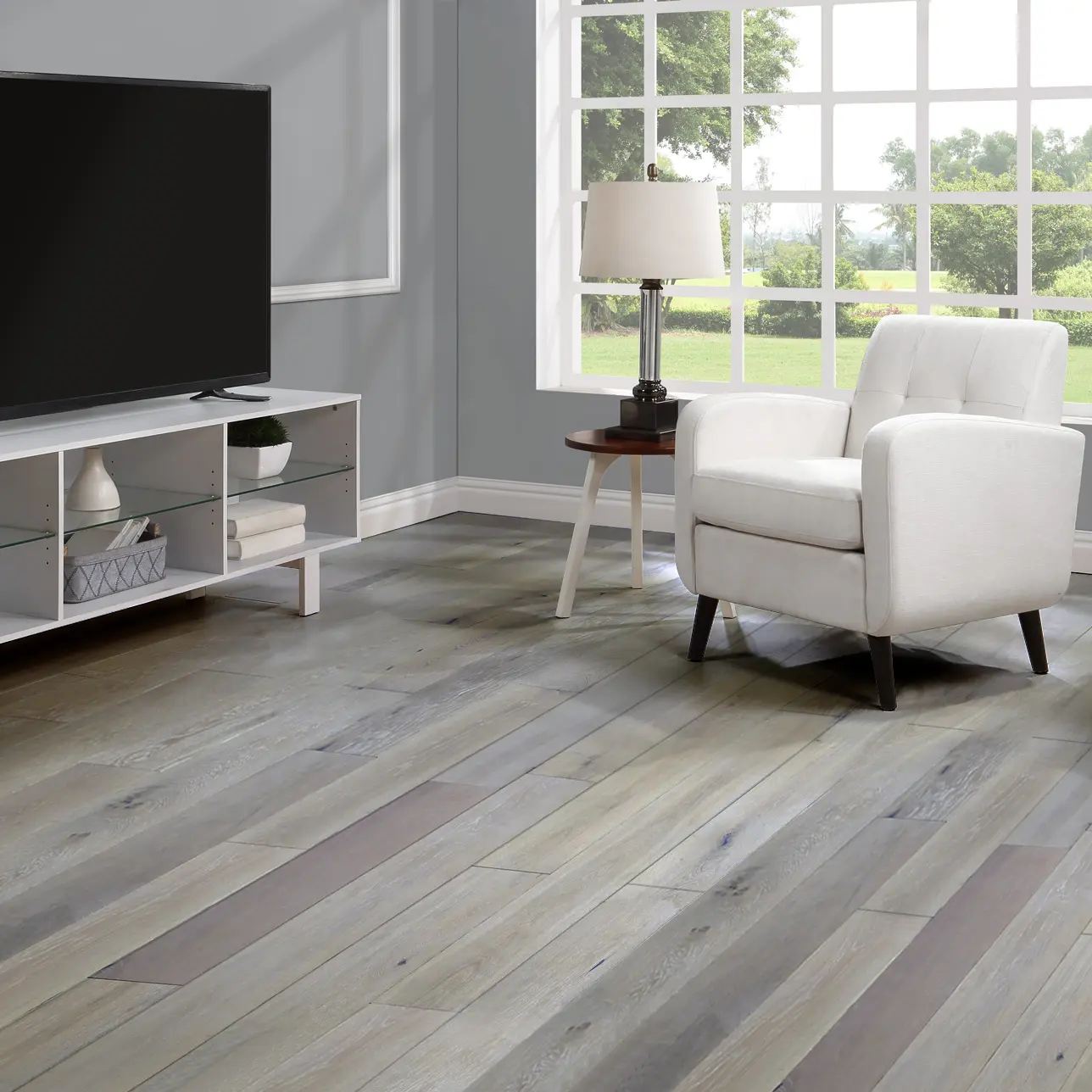 Nevis Acacia 5/8" (0.63") Thick x 4 1/3" (4.3")Width x Varying Length Solid Hardwood Flooring