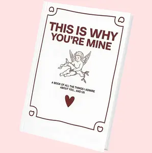 This Is Why You're Mine Couples Book, withEmotionally Enriching Pages, Couples Journal,Love Keepsake Book, Create Lasting MemoriesTogether, for Lovers