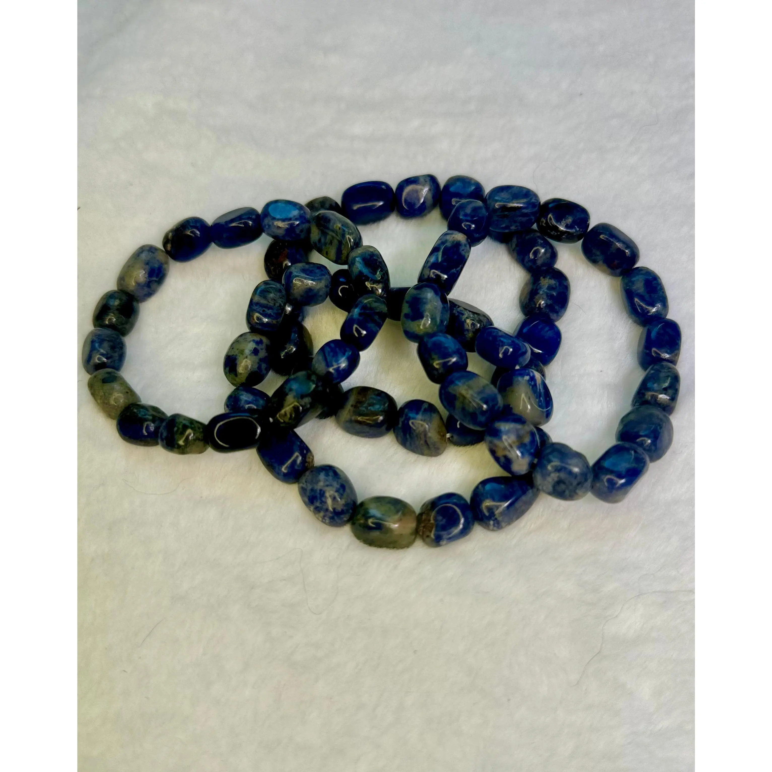 Sodalite Jellybean Bracelet