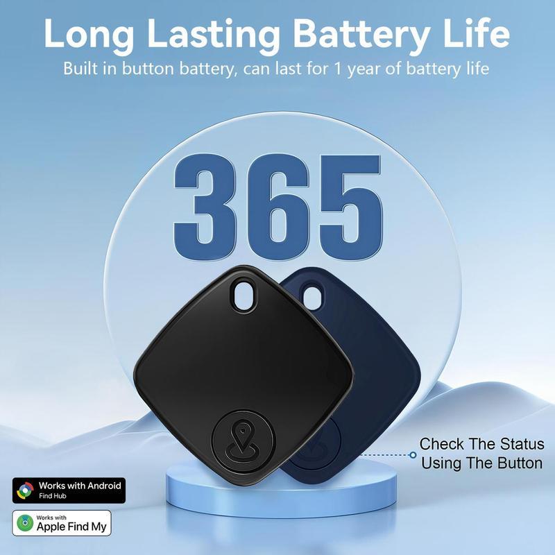 【Free.ship】CENPIN Mini Magnetic GPS Tracker for Car – Hidden Anti-Lost Location Tracker, Weatherproof Portable Device, Works with Apple Find My (iOS ), For Apple iPhone & Android