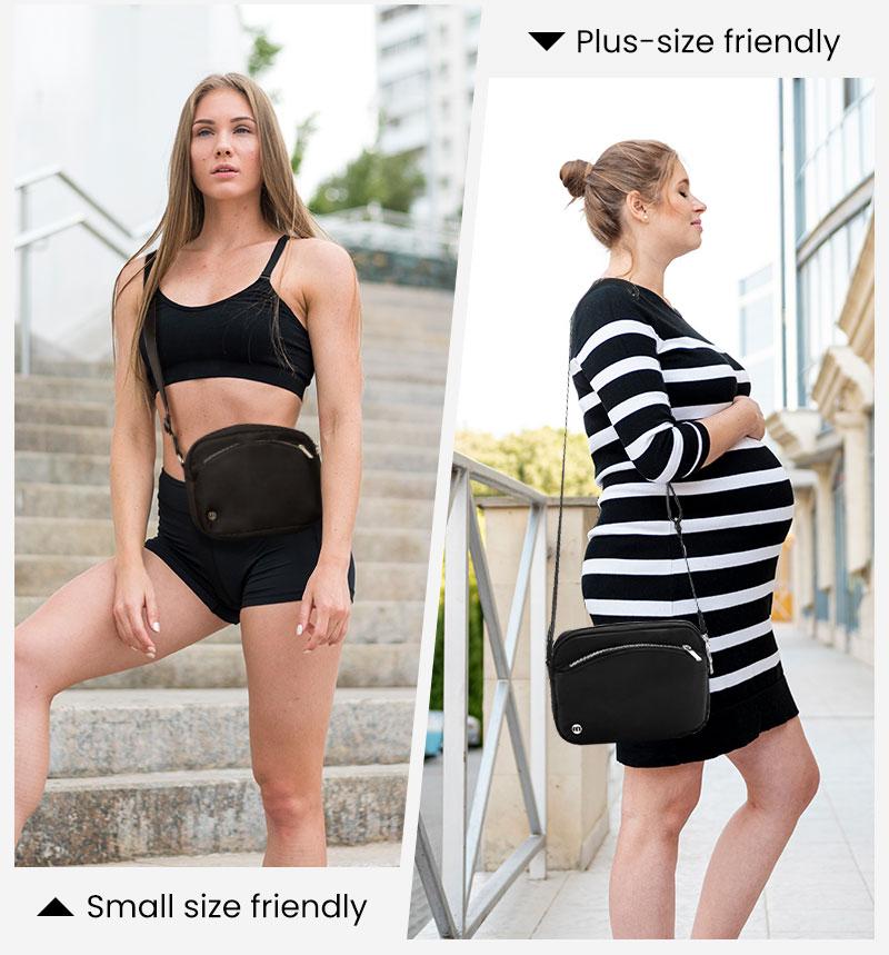 MEXS 65" Long Strap Women's Crossbody Handbag 1.5 L, Small Crossbody Purse with Multiple Pockets and Adjustable Strap crossbody handbag trendy shoulder