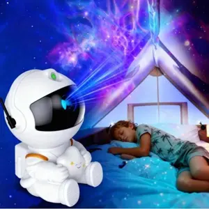 Astronaut Star Projector, Star Projector Galaxy Light for Kids，8 Modes Remote and 360° Adjustable Led Lights for Bedroom, Girls Room Decoration, Home Theater, Ceiling, Timer