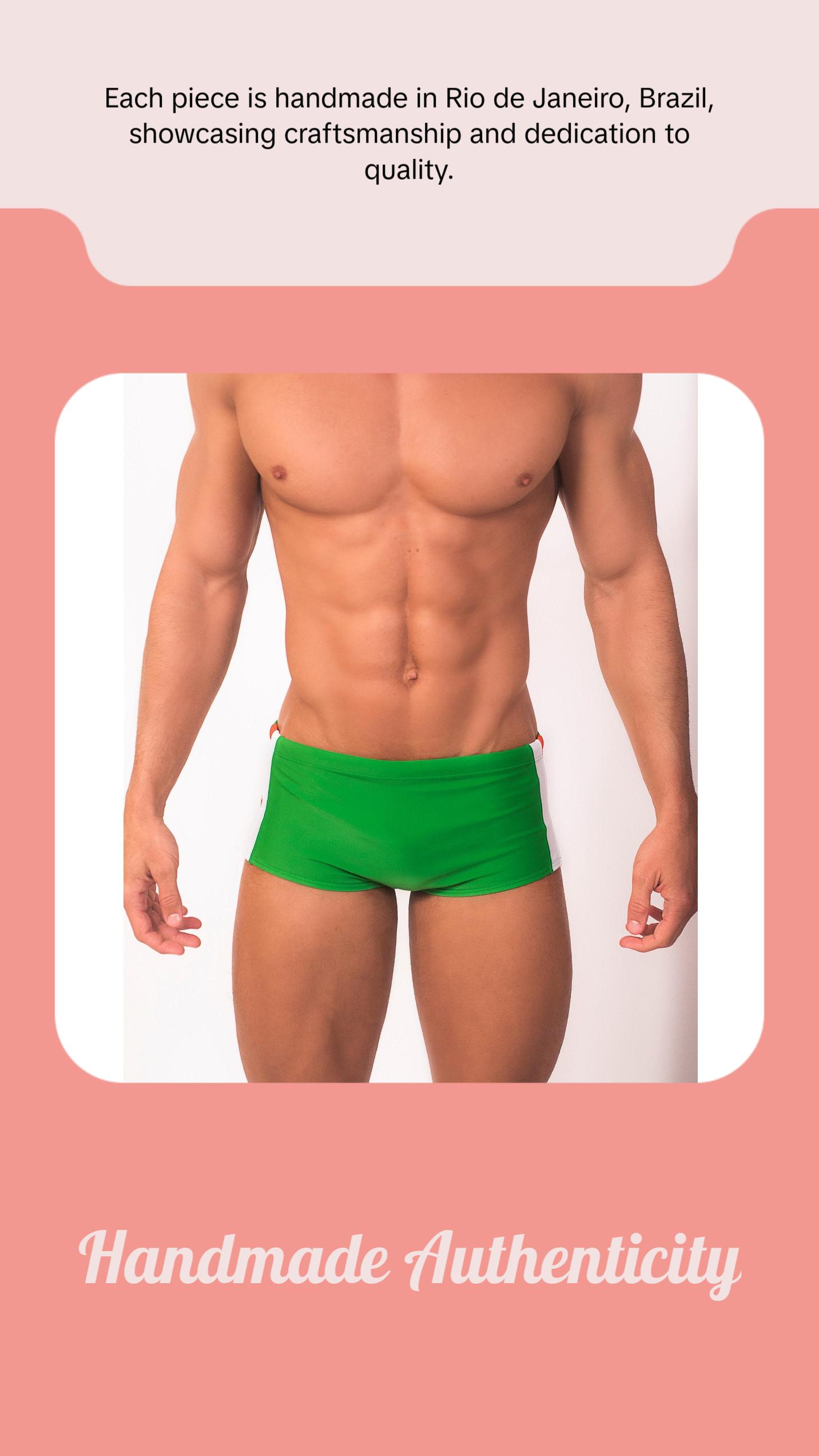 Floripa Trio Sunga in Classic & Traditional cut - Designer Swim Shorts