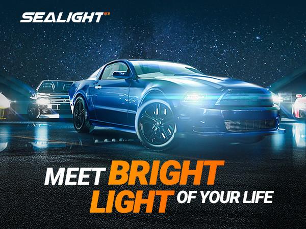 2015 GMC Yukon XL H11/H8/H9/H16 15W 6000K White IP67 LED Headlight Bulb 2PCS SEALIGHT S1