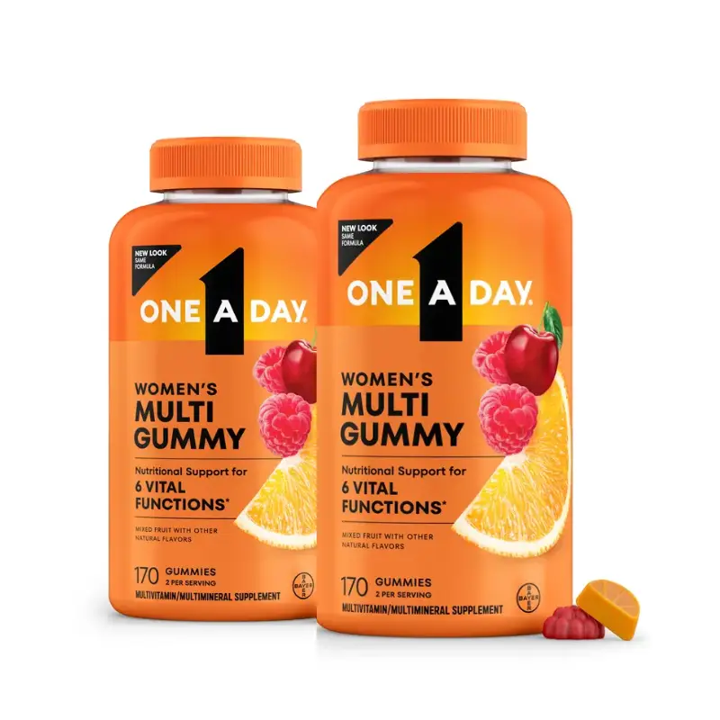 One A Day Women's Multivitamin Gummies Dietary Supplement 170ct- 2 Pack