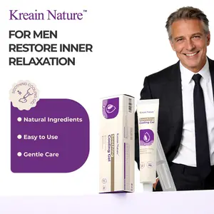 Kreain Nature 2 Refreshing Gel Carthamus Seed Scutellaria Baicalensis Extract Carboxymethylcellulose Purple Daisy