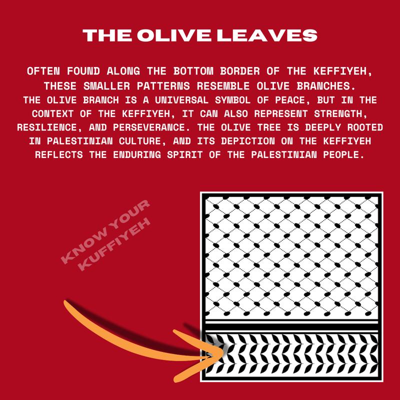 Cotton Woven Classic Keffiyeh/Kuffiyeh Black and White Traditional Original Patterns Palestine Scarf Shemagh