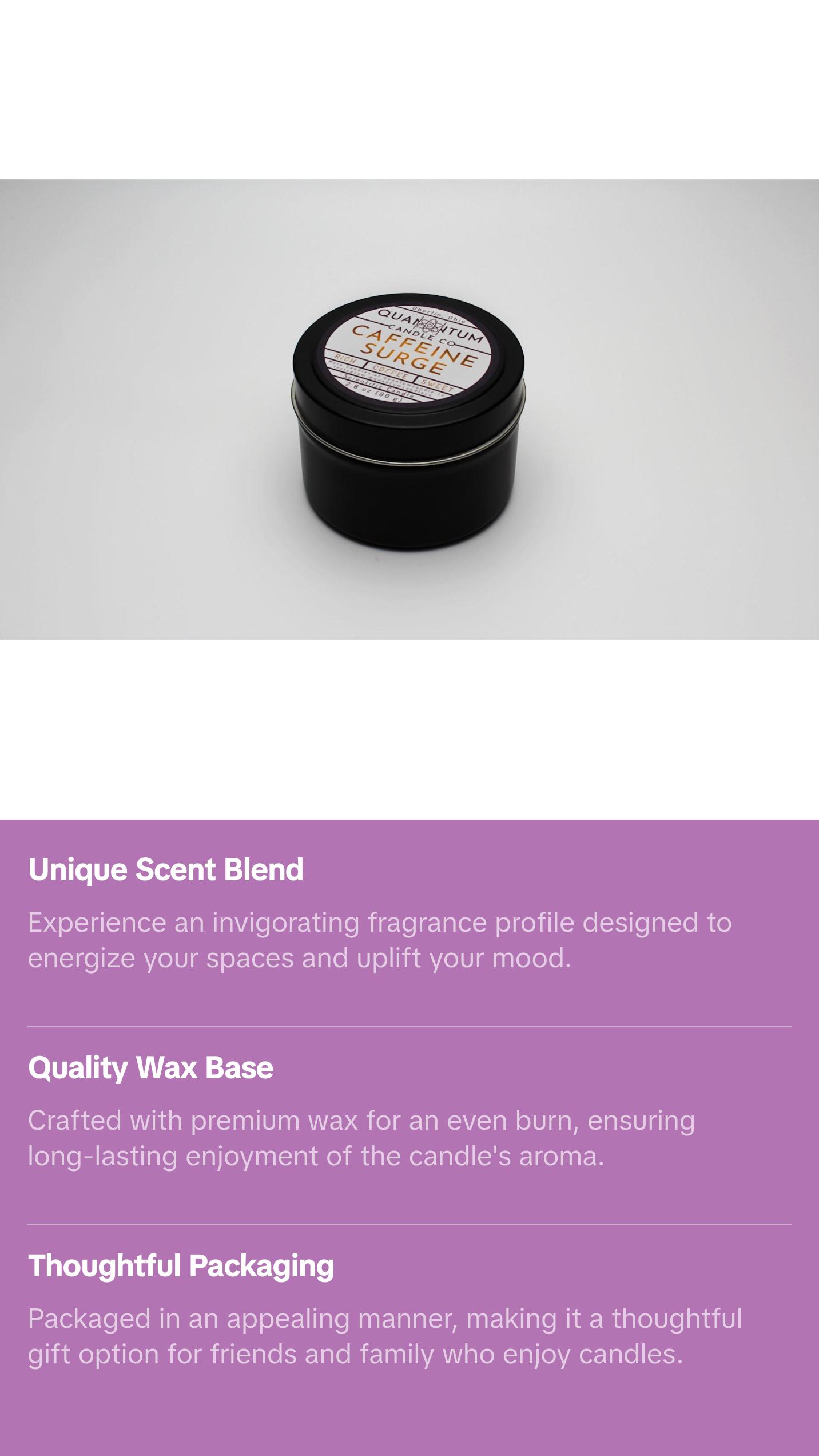 Caffeine Surge Candle