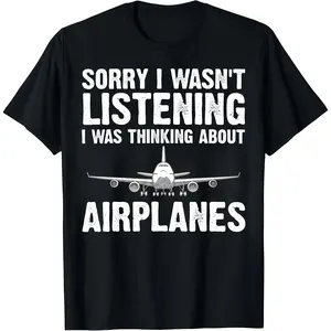 Humorous Aviation Pilot Tee – Cotton Blend Streetwear Shirt Unisex