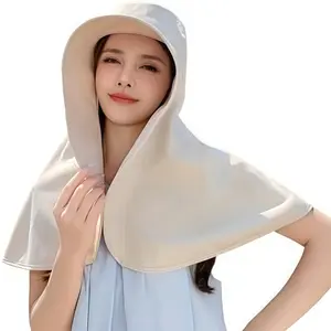 Outdoor Uv Protection Sun Hat with UV Neck Protection UPF Rated Premium Fabric Adjustable  Chin Strap Lightweight Breathable Material Sun Protection Hat for Beach Fishing Hiking Camping Gardening