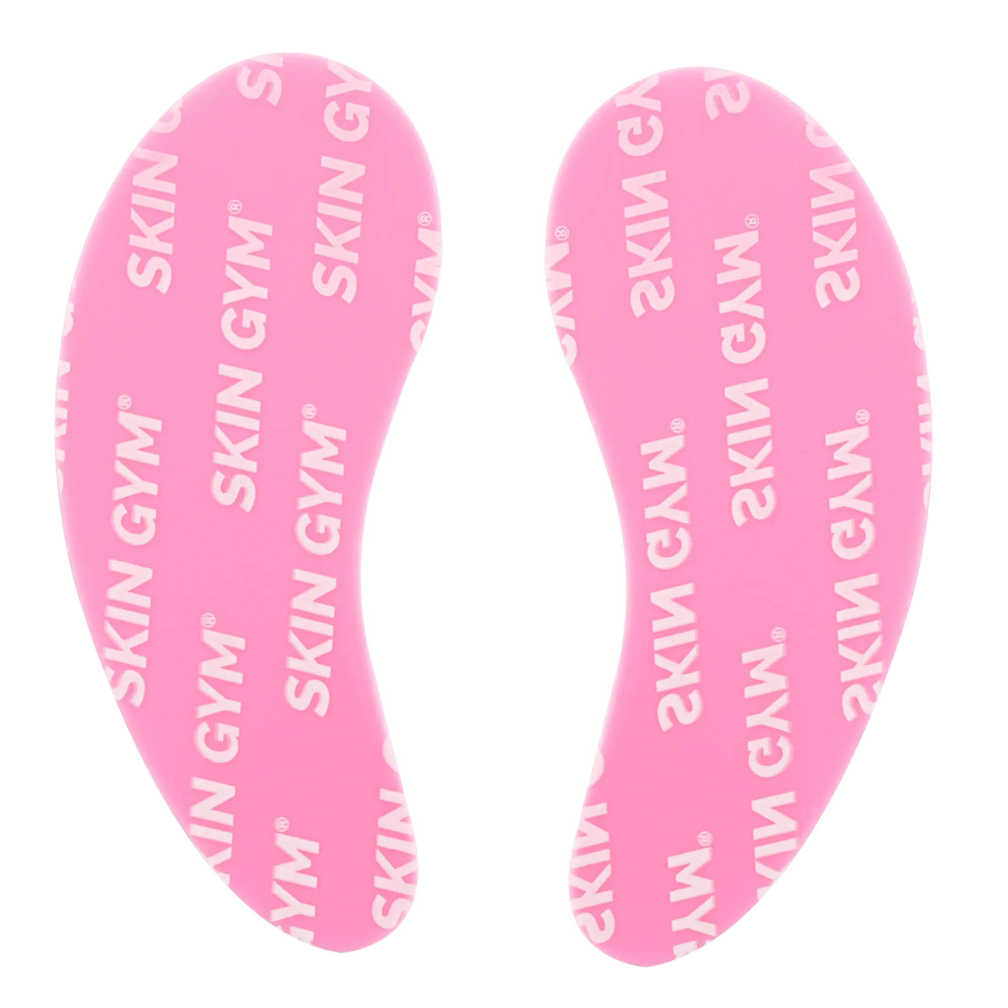 Skin Gym Reusable Eye Patches - Pink Silicone for Comfort and Skin Care Eye Bag Treatment Dark Circle Eraser