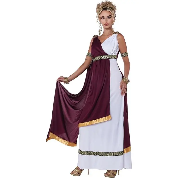 Womens Roman Empress Costume Dress