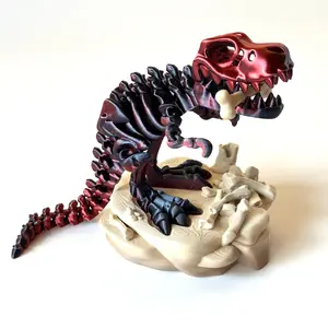 Flexi T-Rex - 3D Printed Articulating Figurine