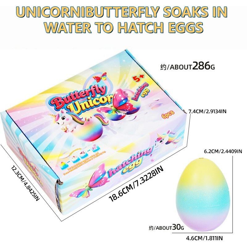 Rainbow Unicorn Hatchable Egg – Creative Educational Toy for Kids, Water Expanding Magic Experience