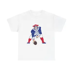 [SALE UP TO 30%] Vintage New England Football  Shirt, Patriot T-shirt, Football Fan Shirt, Pats Fans Shirt