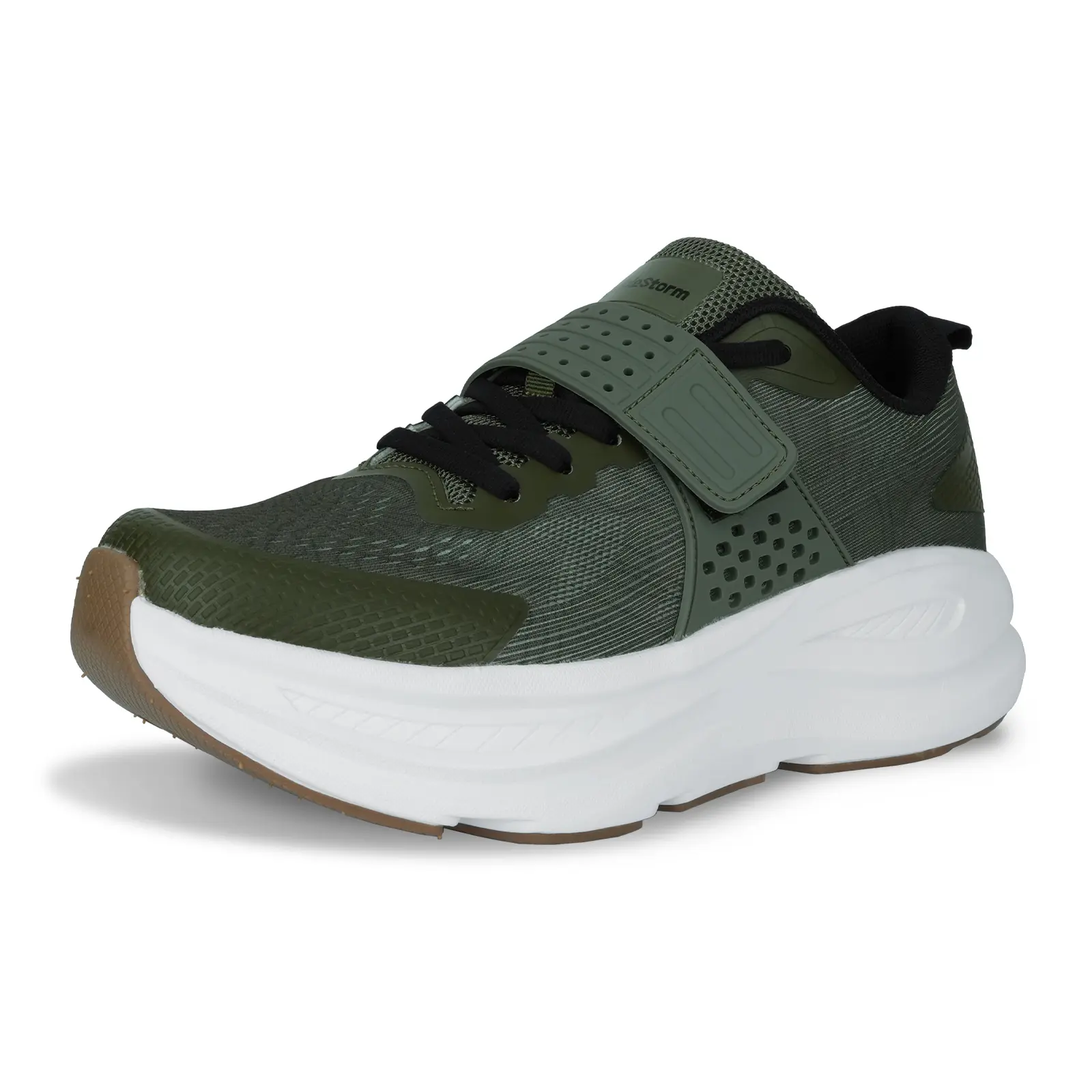 Solestorm Hands-Free Chunky Slip-On Sneakers for Men & Women, Breathable Mesh Sporty Running Shoes with High Rebound E-TPU Midsole & Arch Support, Workout Sneakers, Running Training Footwear, Shoe Runners, Runner Shoe, Chunky Sneakers
