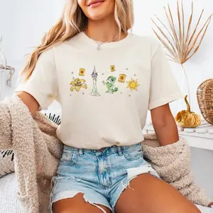 #Tangled Pascal Tower Lantern T-Shirt, Minimalist #Rapunzell Princess Comfort Color/Gildan Shirt, Magic Kingdom, Family Vacation Shirt