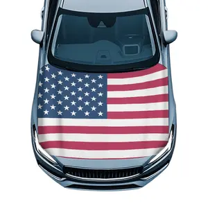 2026 American Flag Car Hood Cover | USA 250th Anniversary Patriotic Decor | Universal Fit Hood Protector for Truck, SUV, Sedan | 1776-2026 Freedom's Journey Design | Weather-Resistant & Easy to Install | Perfect for Independence Day Parades