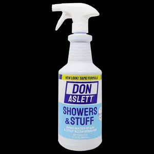 Don Aslett Showers And Stuff – Professional Strength Hard Water Stain And Soap Scum Remover