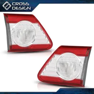 CROSSDESIGN Fit For 2011 2012 2013 Toyota Corolla Pair Rear Tail Lights Inner Left & Right