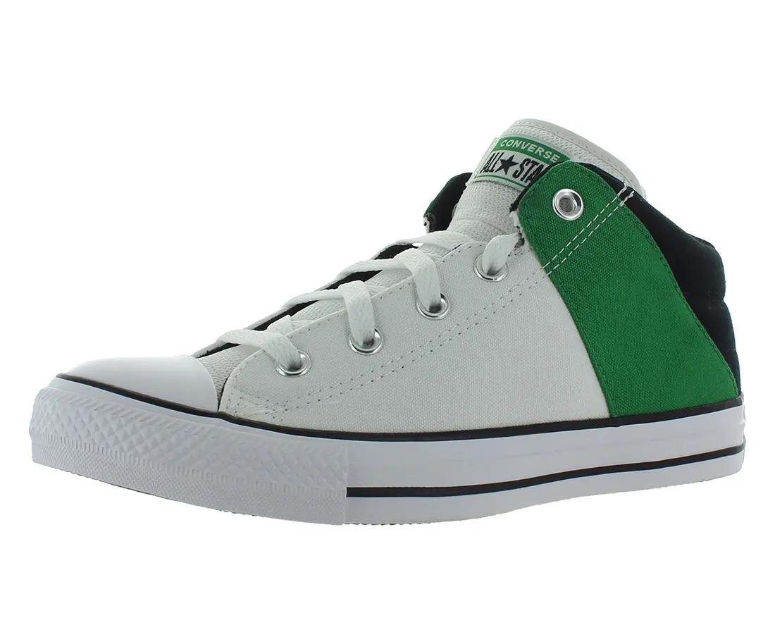 Converse Chuck Taylor All Star Axel Mid Boys' Canvas Sports Sneakers - Round Toe, Lace-Up, for Casual & Outdoor Activities, Kids' Sizes