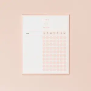Habit Tracker Notepad (Weekly)