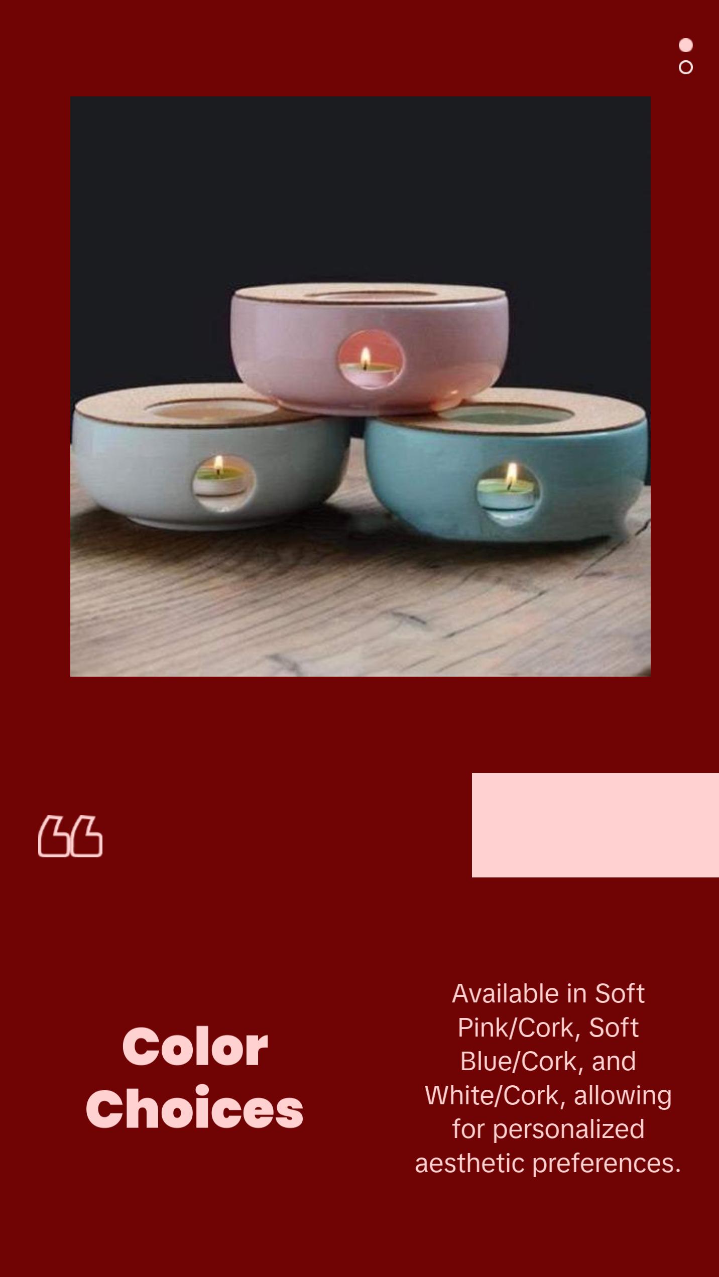 Warm & Cozy Ceramic Teapot Warmer, set of 1